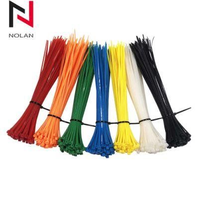 Colored Nylon Hook Loop Cable Tie with Custom Logo