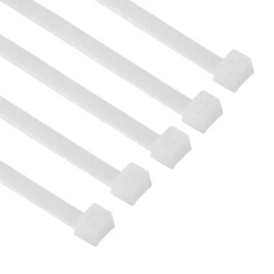 3.6*300mm Natural Color White Self-Locking Plastic Nylon Cable Tie