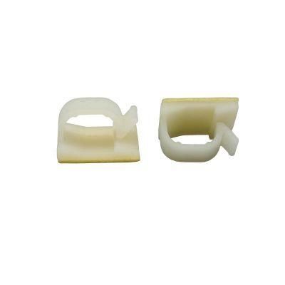 Plastic Wire Cable Mount Self Adhesive with Mmm, Nylon Used in Decorative Toys Wire Clip