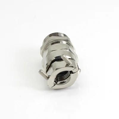 Double-Locked Brass Cable Gland Pg Metal Cable Gland