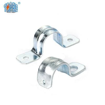 Stainless Steel EMT Pipe Saddle Clamp One Hole Strap