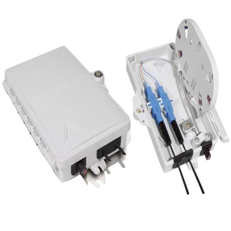 FTTH 2 Fo Fiber Distribution Box 2 Ports Optical Termination Box Otb CTO Splitter Junction Box