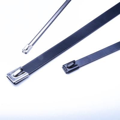 7.9X520mm SS304 Stainless Steel Cable Ties Self Locking Type