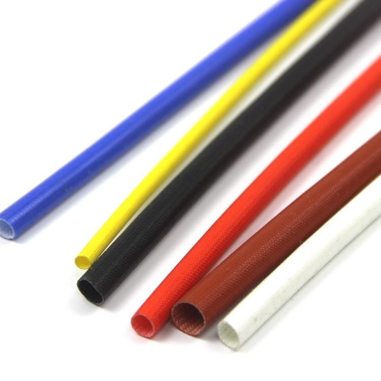 4.0kv Silicone Insulating Flame Resistance Fiberglass Sleeving for Hosehold Electrical Applicnces