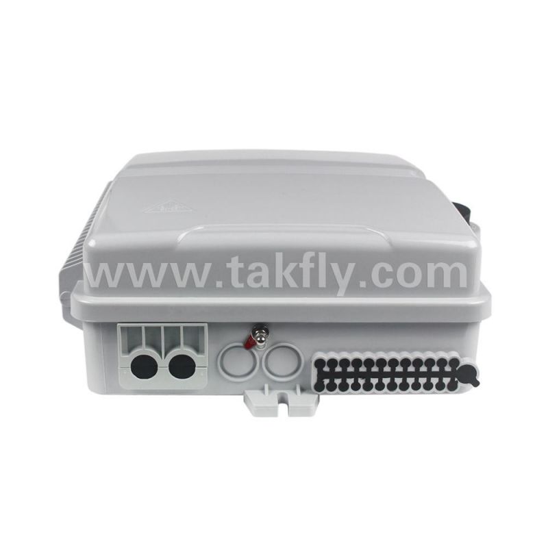 IP54 ABS+PC Material 24 Core Fiber Optic Terminal Box