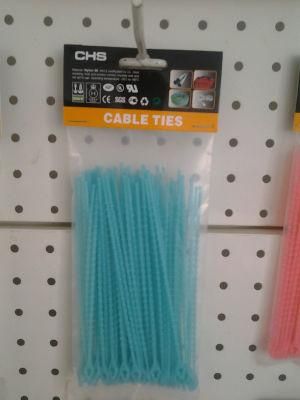 Blue Knot Nylon Cable Ties 100 PCS