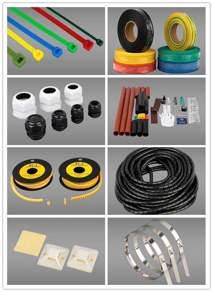 PVC Electrical Spiral End Connector with Screw with CE P74 Yellow