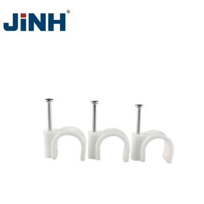 Jinh Circle Path Nail Wire Cable Plastic Nail Clips