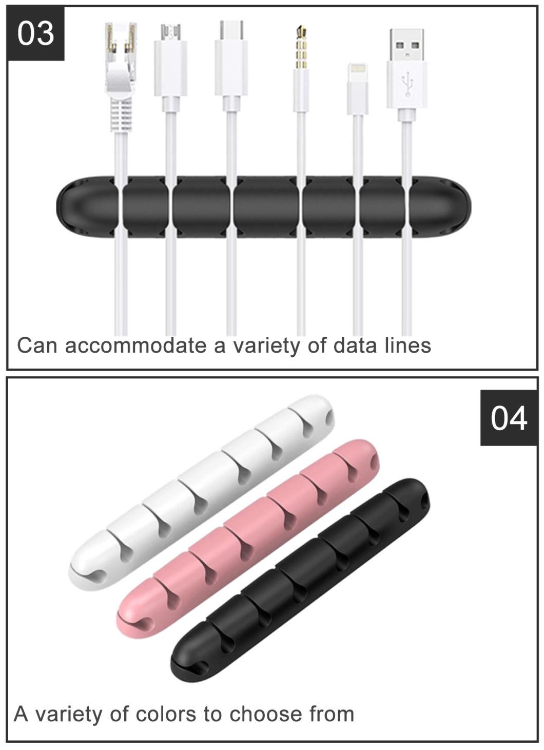 Best Sell Nlzd Silicone High Quality Cable Organizer Clips