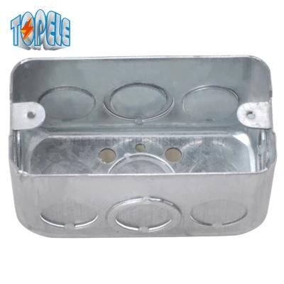 UL Listed 2X4 Inch Steel Galvanized Handy Junction Box