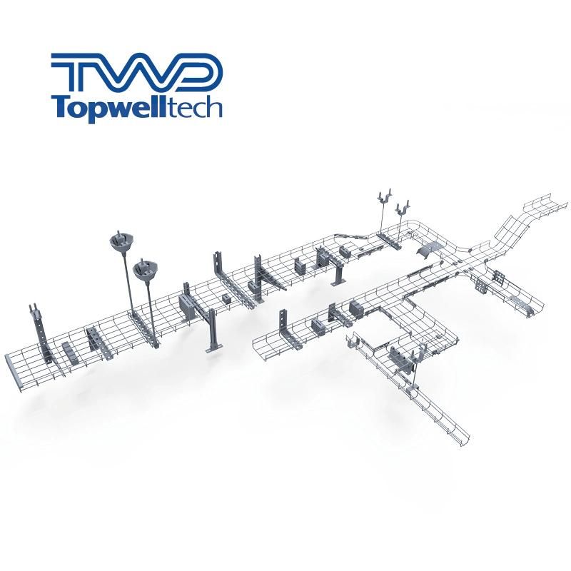 Advantages Cheap High Quality OEM Support Wiring Accessories Data Center Wire Mesh Cable Tray