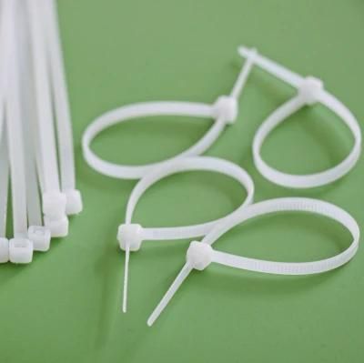 Self-Locking 100PCS/Bag 7.6X200-7.6X700mm Zip Ties Self Locking Nylon Cable Tie with ISO Good Price