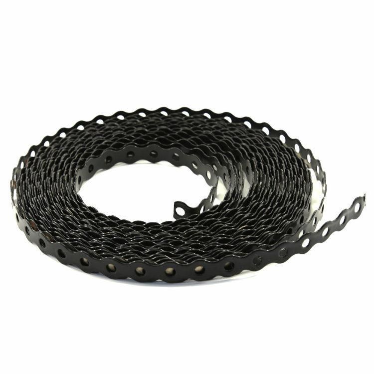 Plastic Coated Fixing Perforated Steel Strapping Band