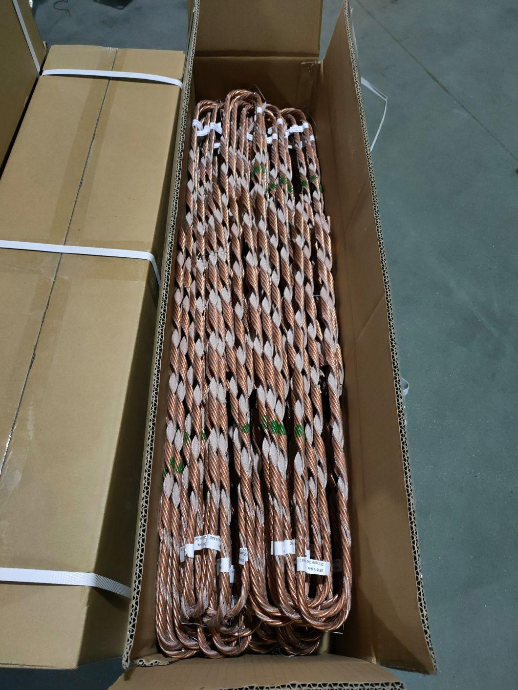Copper Coated Steel Preformed Dead End Guy Grip for Copper Conductor