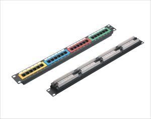 CAT6 24 Ports UTP Patch Panel Toolless