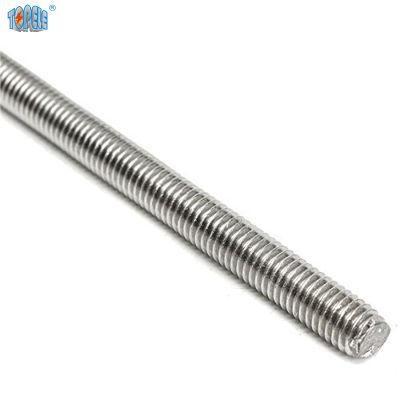 Threaded Grade 4.8 Galvanized Carbon Steel Gi Stud Threaded Rod