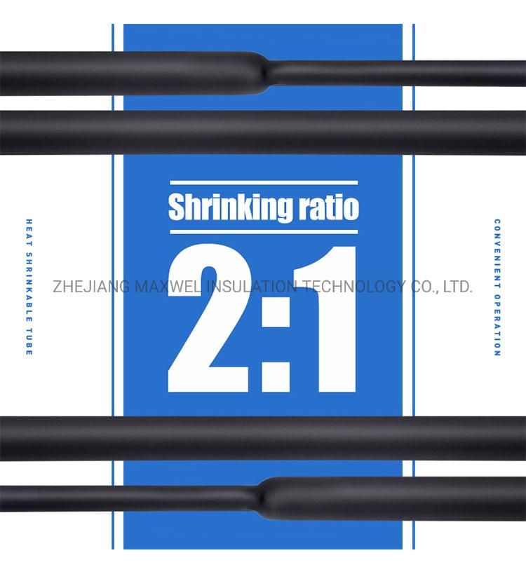 Good Shrinking Radio of 2: 1 Phst Heat Shrink Tube