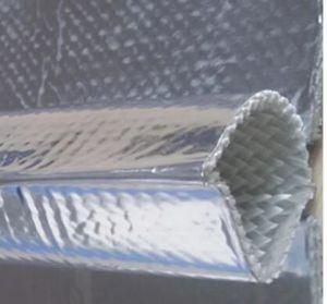 Aluminum Foil Glass Fibre Radiant Heat Cover Heat Reflective Sleeves and Mats Protector Applied for Medical Production Ts16494
