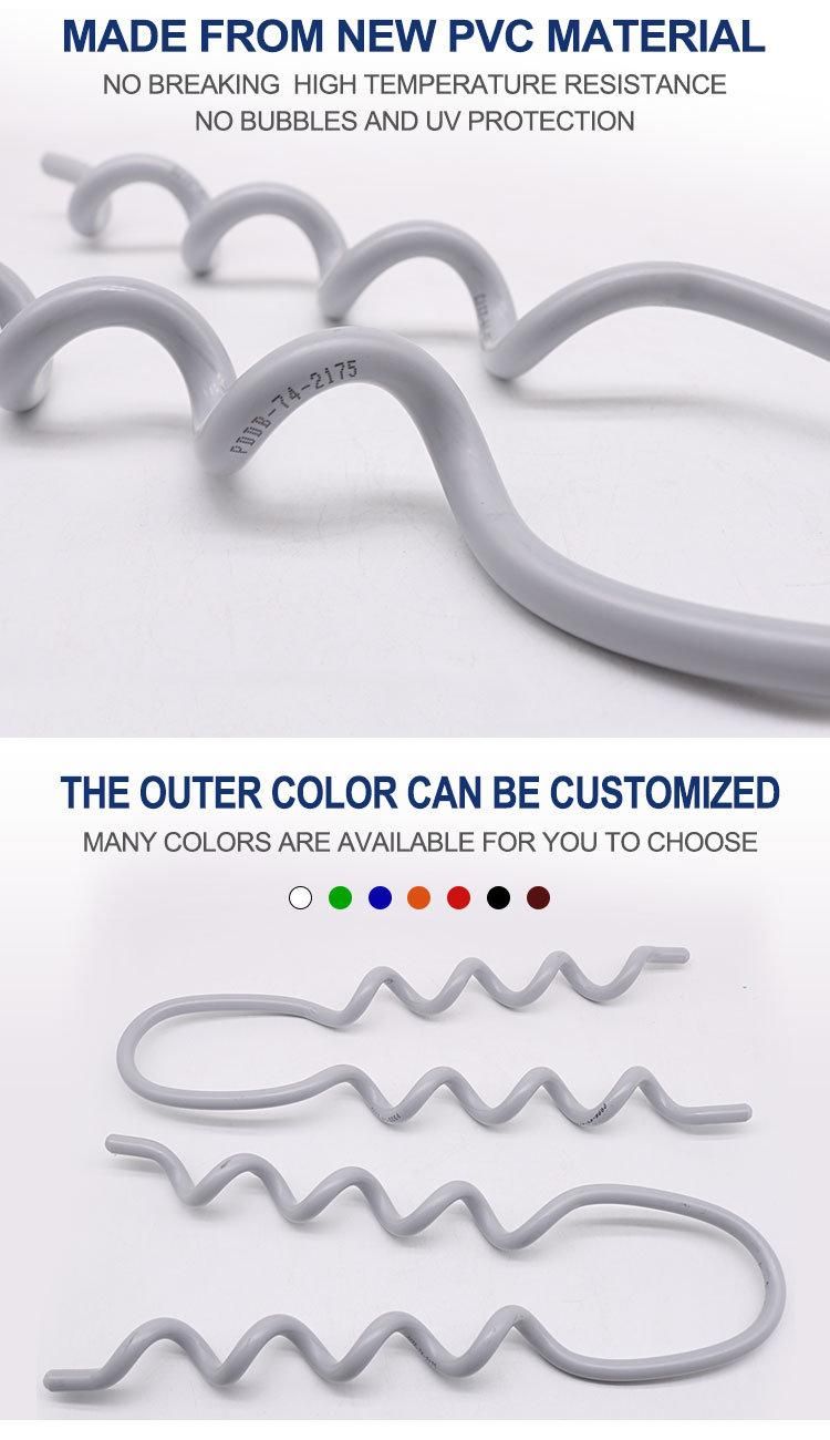 PVC Insulator Double Line Tie