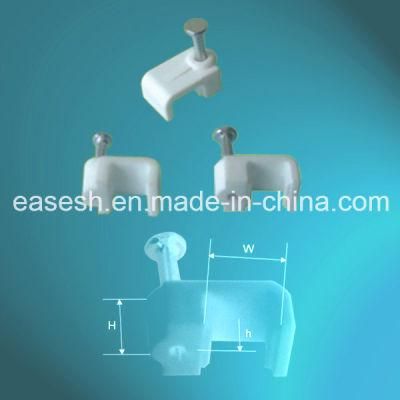 Square Nail Cable Clips