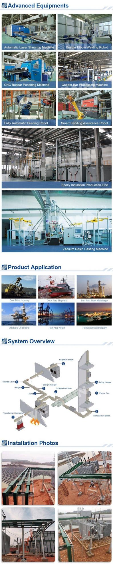 GM D Cast Resin Electrical Busway 400~5000A