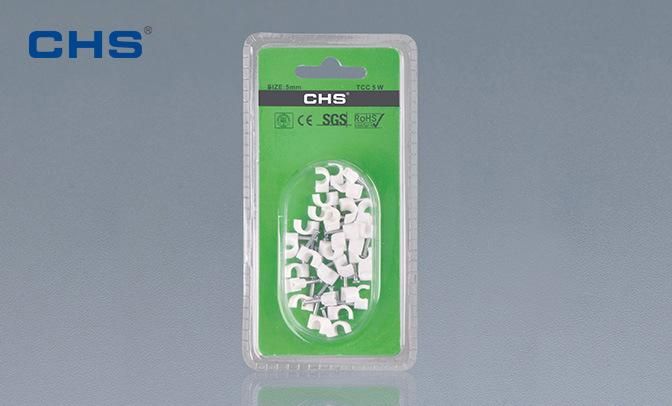 K Type Super Strong PE Cable Clips (CHK-7mm)