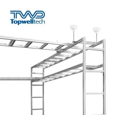 Hot-DIP Galvanized Supporting System Perforated Ladder Type Cable
