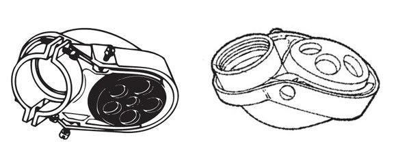 Direct Factory Price Service Entrance Cap Clamp with Threaded or Screw Type