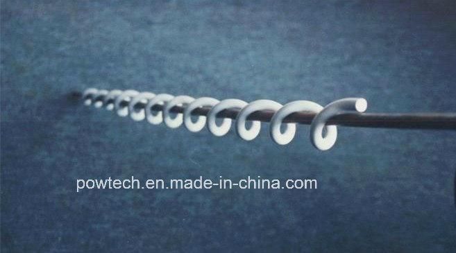 PVC Spiral Silicone Vibration Damper for ADSS Opgw Clamp Cable Hardware