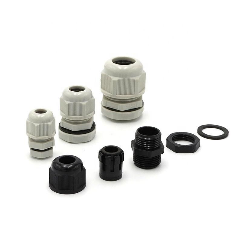 Nylon Plastic High Quality Cable Gland Round Top Dustproof Nylon Cable Gland