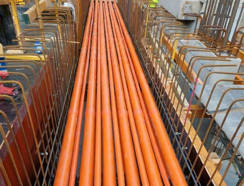 Schedule 40 80 High Voltage Electrical Wire Protection PVC Conduit 3/4 2 3 Inch