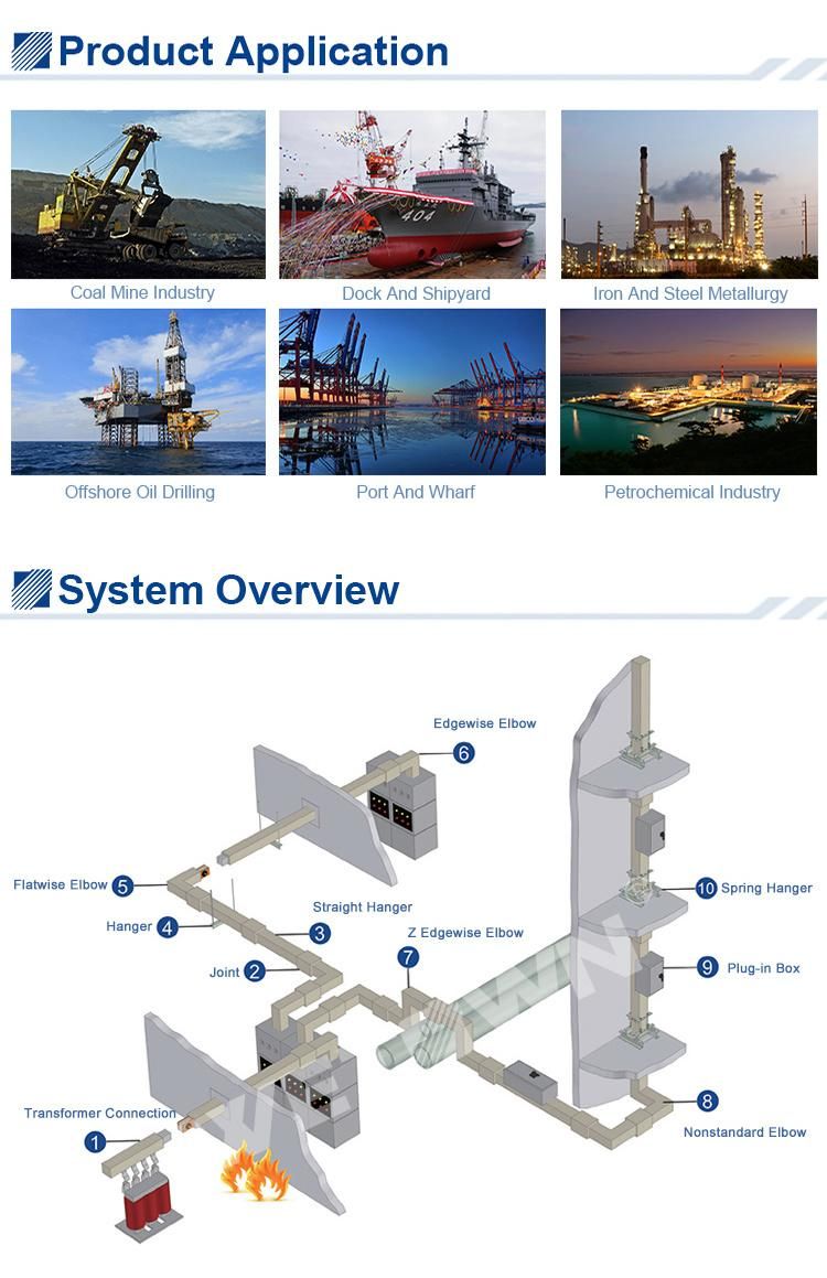 GM D Cast Resin Busway IP68 for Shipyard