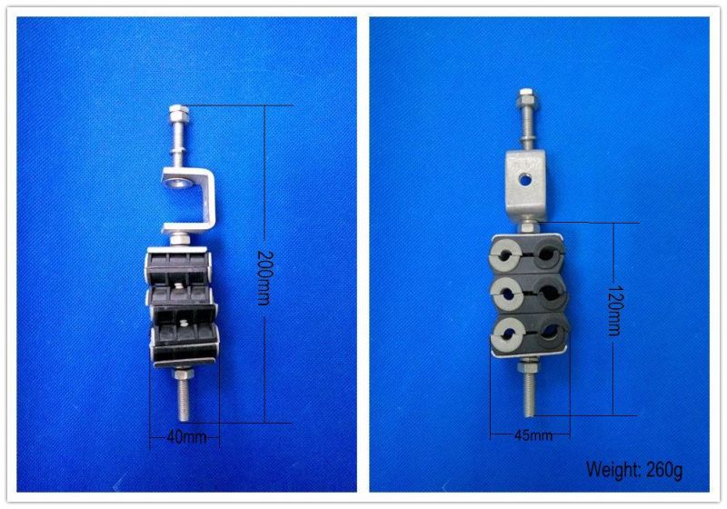 Universal Telecom Parts 1 Way Plastic C Feeder Clamp