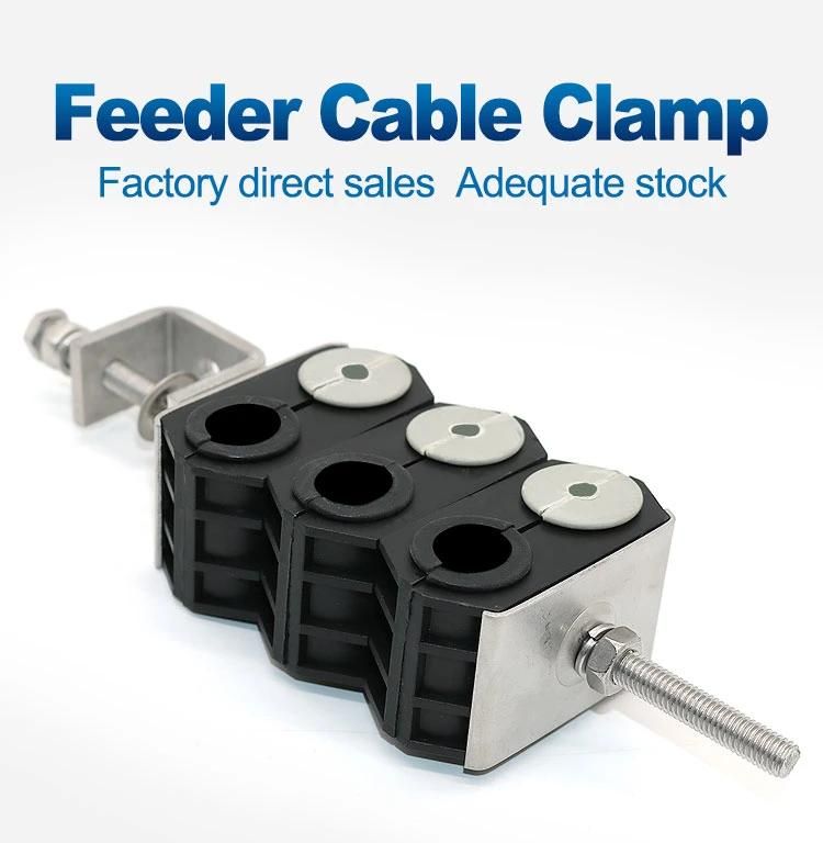 Factory Direct Selling Price Triple Stack Fiber Assembly Feeder Cable Clamp