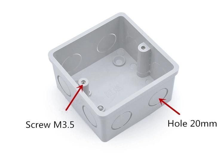 Halogen Free Electrical Conduit Switch Terminal Box