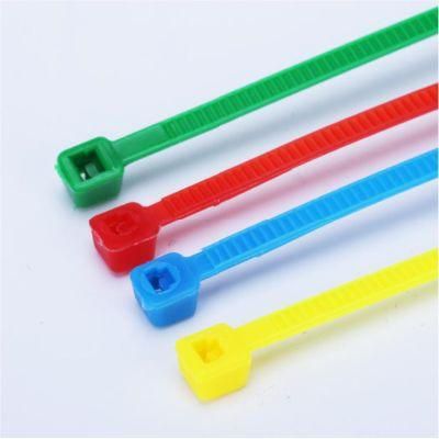 Nylon Cable Tie Custom Size Self-Locking Color Plastic Wire Tie Heavy Duty Cable Tie