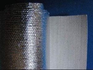 Functional Textiles Glass Fibre Braid Sleeve Cover Aluminum Film Hose Wrap Protector 16949