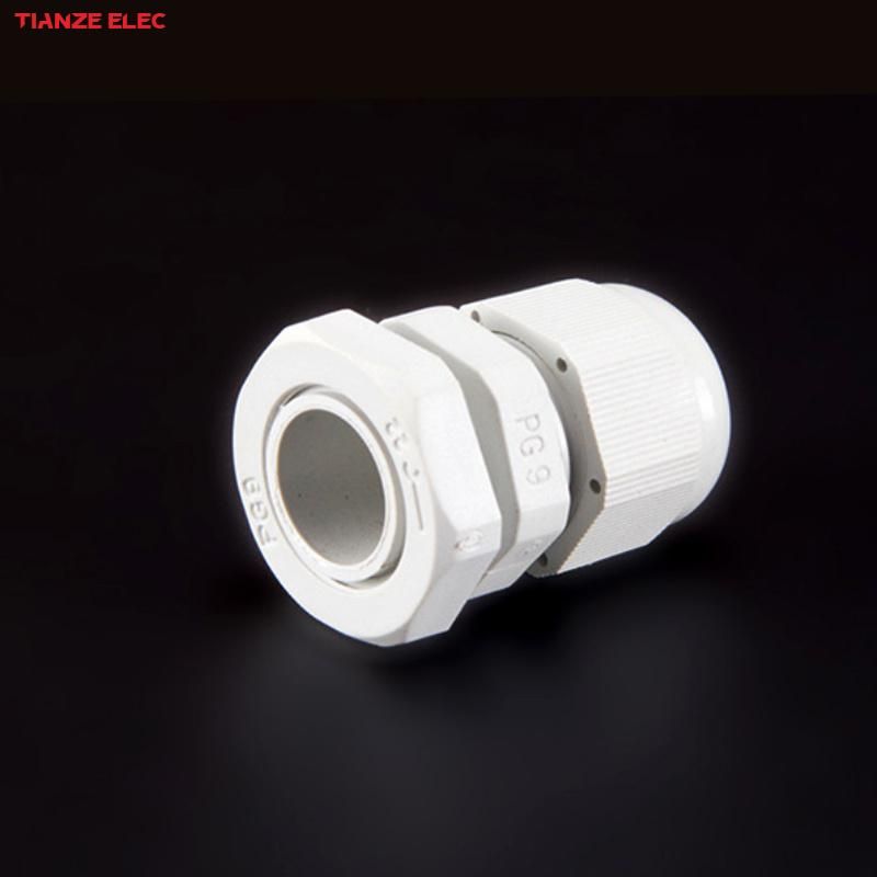 Pg9 IP68 Waterproof Grade Nylon Cable Gland