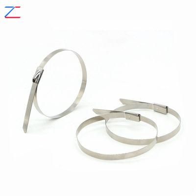 304 316 Stainless Steel Wire Self Locking Ties Cable Tie