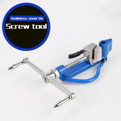 Stainless Steel Strapping Tool Screw Tool Strapping Gun Strapping Machine Baling Machine Steel Belt Cable Tie Tool