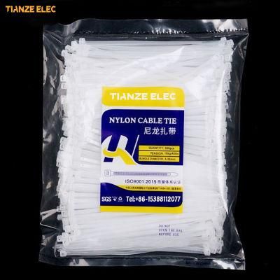 Top Quality Polybag Packing Self-Locking Nylon Cable Ties