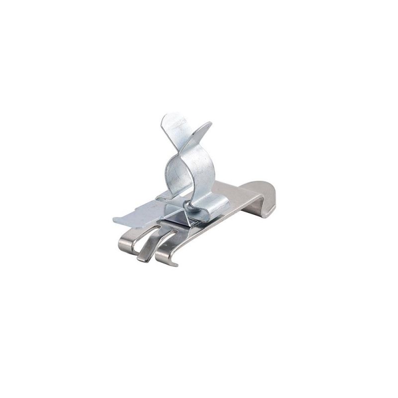 EMC Electric Cabinet Spring Steel Material Clamping Yoke Mount on DIN Rail