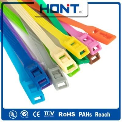 Customized Plastic Zip Tie Fastener Self-Locking Nylon Cable Ties Strap Muti-Colors Wholesale