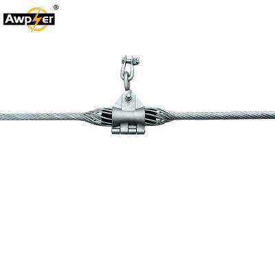 Single Layer Tangent Clamp for ADSS