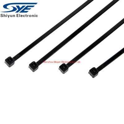 Shiyun Zip Ties Heavy Duty Plastic Black Color High Purity Nylon PA66 Cable Tie