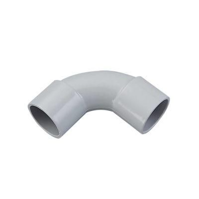 Good Quality Halogen Free Wholesale Pipe Elbow Electrical Conduit Fitting