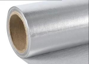 Flame Protector Glass Fibre Braid Sleeve Aluminum Foil Covered Hose