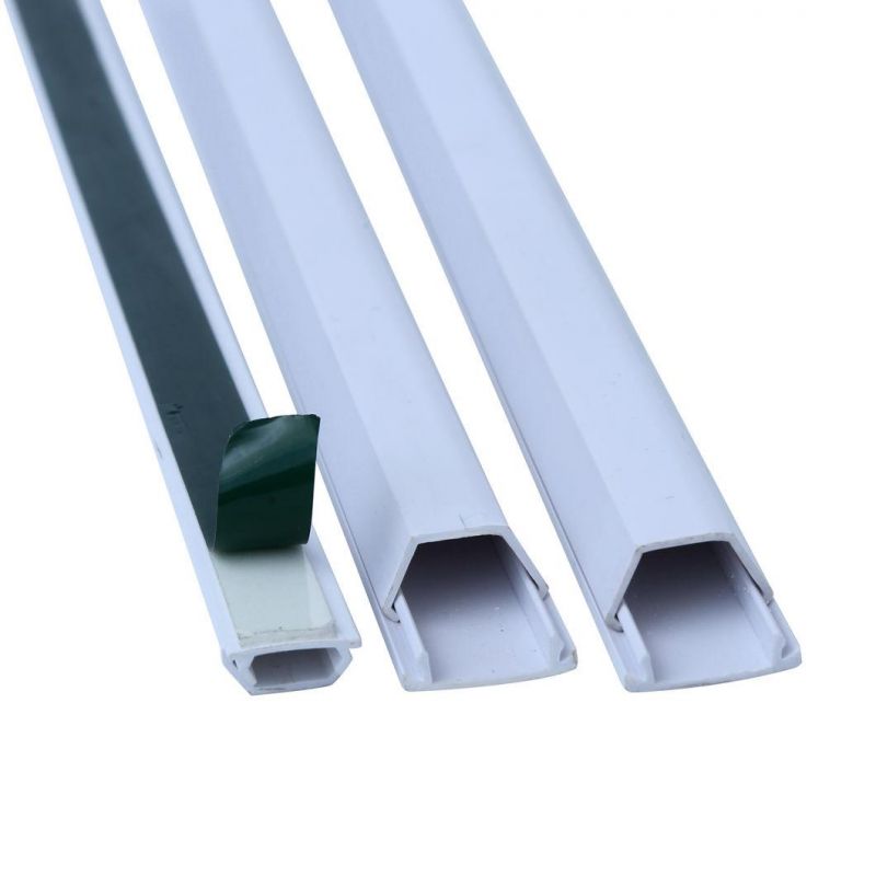 25X16mm Plastick PVC Trunking Cable Duct