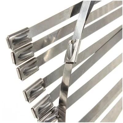 Stainless Steel Roller Balls Lock Cable Tie