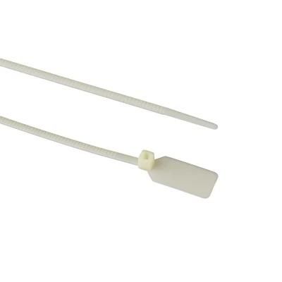 White Cable Marker Straps Cable Ties with Identification Tag